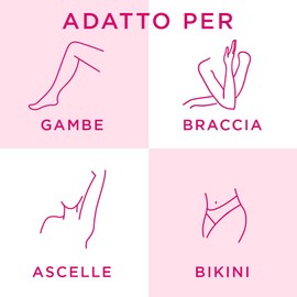 Veet Crema Depilatoria per Gambe, Braccia, Ascelle e Zona Bikini, 2 Confezioni da 200 ml
