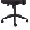 JOMEED High Upholstered Back Mesh Swivel Chair Adjustable Height Arm