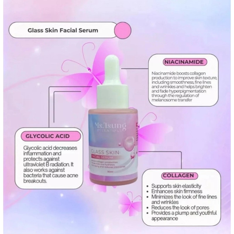 MS. TSUNG Essentials Glass Skin Facial Serum, 30ml