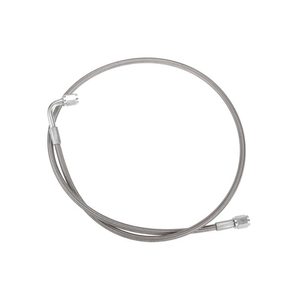 TUCKBOLD AN3 Braided Steel Turbo Oil Feed Line 90Degree to