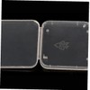 10Pcs Transparent Universal SD Card Storage Case Durable SDHC Memory