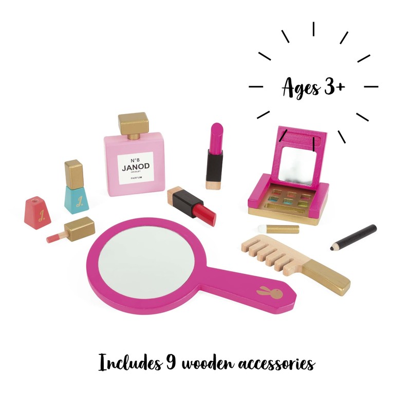 Janod - P'tite Miss Vanity Case for Children - 9