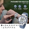Hearkent Pedometer Watch for Women-Step Tracker Watch with Calories Counter-Non