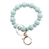 Unpafcxddyig Wristlet Bracelet Keychain Silicone Bead Elastic Bangle Key Chain