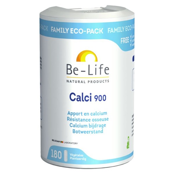 Be-Life Calci 900 Santé Osseuse, 180 capsules