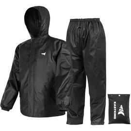 KastKing AquaLite Waterproof Rain Suit for Men and Women, Loose Fit, Lightweight, Durable Rain Gear
