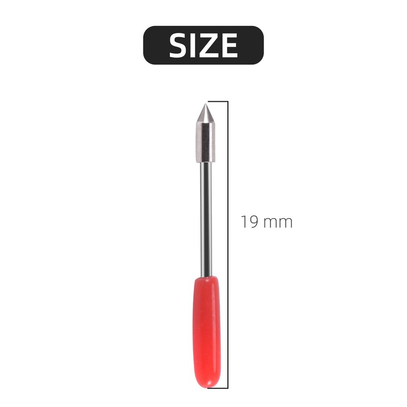 FutureHight 50 Pieces 45 Degree Vinyl Plotter Blades for Graphtec