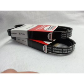 Bando Drive Belts (Set of 2) PS/ALT/AC for VQ35DE Engine 4PK945 -  6PK1175/80