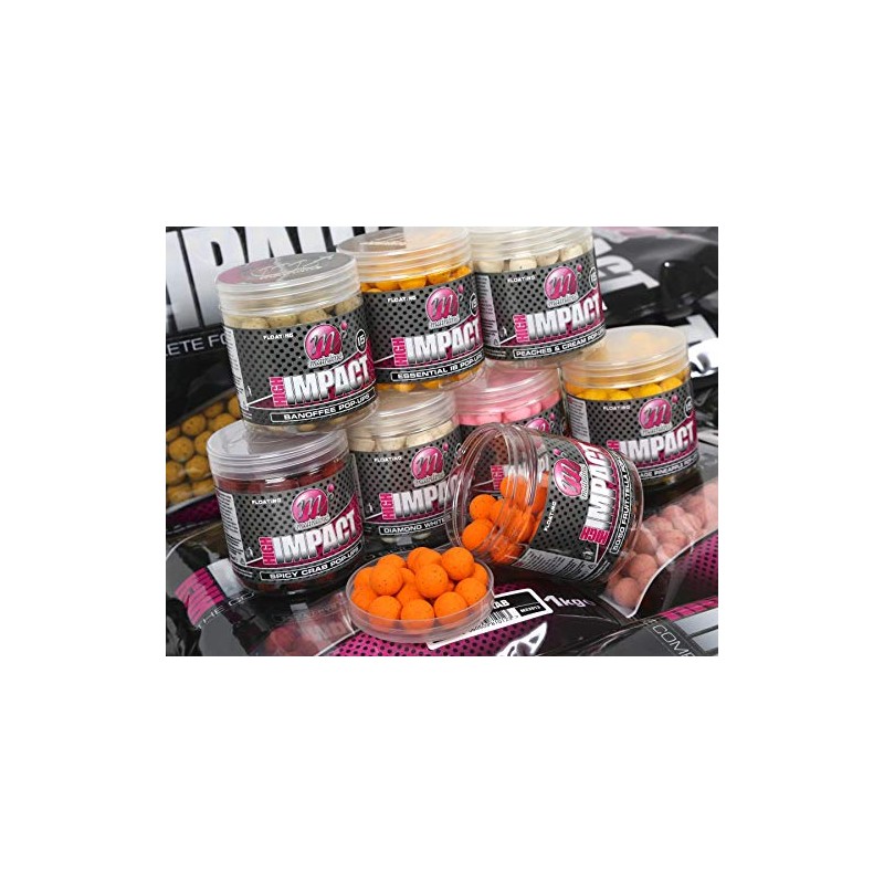 Mainline Baits HIGH IMPACT™ POP-UPS 15mm 250ml TUB (High Leakage