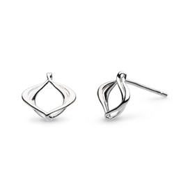 Kit Heath Alicia Petite Stud Earrings - Sterling Silver, Simple and Classic Design, Perfect for Everyday Wear or Adding Subtle Elegance to Your Look