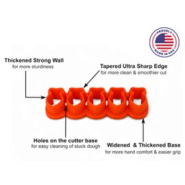 Mini Goldfish Cookie Cutter - 1 Inch - Cracker Cutter - Made In the USA