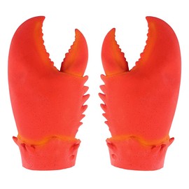 XGOPTS Crab Gloves, Crab Pliers Gloves, Latex Gloves, Crab Hand, Claw Gloves, Prank, Joke, Liver Testing, Crab Gloves, Large, Lobster Gloves, Funny Gloves, Latex Gloves, Scorpions, Monster Costume,
