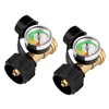 WADEO Propane Tank Gauge with Leak Detector 2Pack, Universal Level