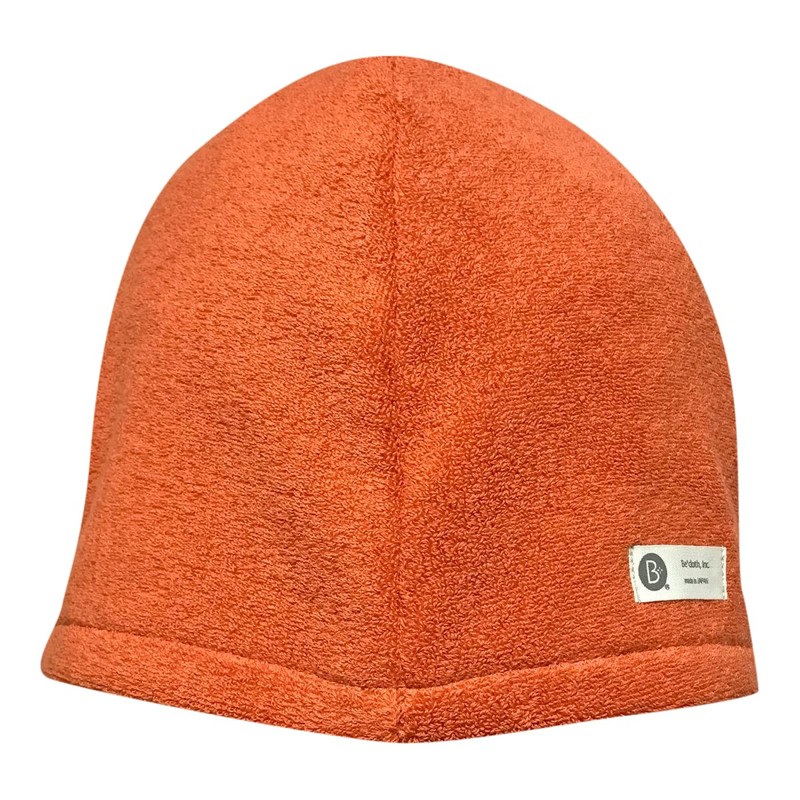 Imabari Towel Sauna Hat, Loose Size (Orange)