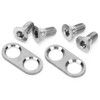 Mountain Bike Pedal Cleats Mounting Screws and Washers Titanium Alloy