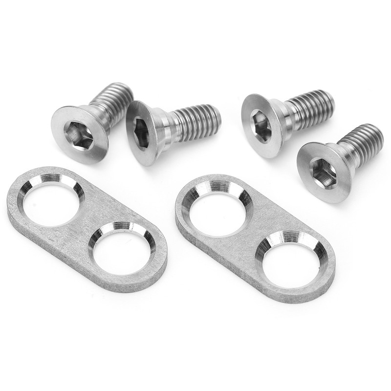 Mountain Bike Pedal Cleats Mounting Screws and Washers Titanium Alloy