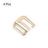 sourcing map Metal Webbing Strap 0.98 Inches 25 mm G-Hook
