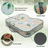 Stadium Seat Cushions for Bleachers 2 Pack with 2.8" Extra