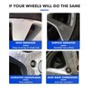 Gloss Black Rim Touch Up Paint, Rim Repair Kit Curb