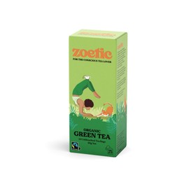 Zoetic Organic Green Tea Bags 25 Pack