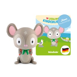 tonies Hearing Figures for Toniebox, Favourite Children's Songs - Travel Songs, Fresh & Modern Interpreted, Children's Songs from 3 Years, Playing Time Approx. 60 Minutes