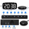 Vibrating Alarm Clock for Heavy Sleepers – Large LED Display