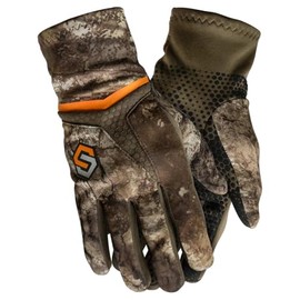 ScentLok Midweight Camo Shooters Gloves for Hunting and Outdoor Recreation (Realtree APX, Medium)