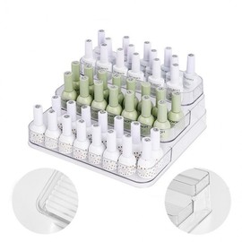 Nail Art Gel Nail Storage Acrylic Multi-purpose 3-Tier Beauty Stand 37 2ea