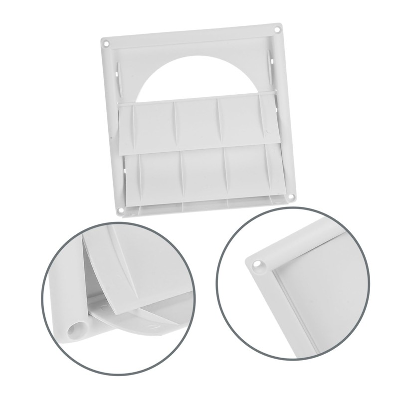 WHAMVOX Outdoor Dryer Vent Cover Louvered Air Conditioner Vent for