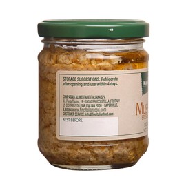 Mantova Mushroom Bruschetta Topping 6 Oz (Pack of 2), Product of Italy, Made with Fresh Wild Italian Mushrooms, Traditional topping for bruschetta.