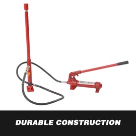 6 Ton Porta Power Kit, 59 in Oil Hose Hydraulic Car Jack Ram 4.9 inch Lifting Height Autobody Frame Repair Power Tools for Loadhandler Truck Bed Unloader Farm Hydraulic Equipment Construction