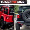 EOMD Smoked Cover Tunnel Tail light Compatible with 2018-2025 Jeep
