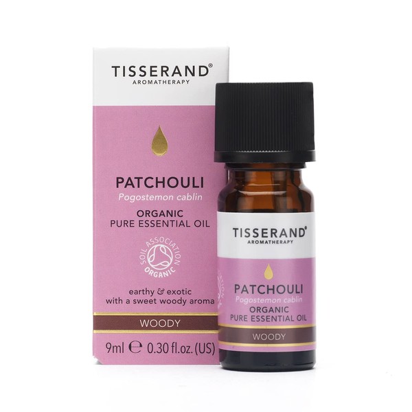 Tisserand Aromatherapy Organic Patchouli Essential Oil, 1er Pack (1 x 9 g)