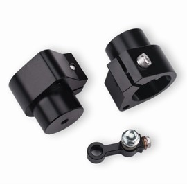 LEDISHUN Motorcycle Kawasaki Ninja 400 (2018-2024) Ninja 250 (2019-2024) Steering Wheel Riser Up Approx 30mm