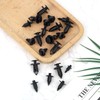120pcs Plastic Rivets, Plastic Push Pins Automotive Bumper Trim Fasteners