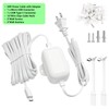 50Ft/15m Outdoor Power Adapter Compatible with Wyze Cam V4, WYZE