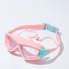 Kids Swim Goggles with Earplugs – Anti-Fog Waterproof Large Frame
