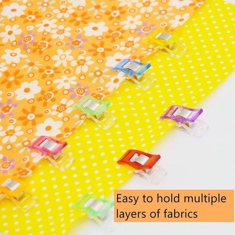 LIDOUK Sewing Clips for Fabric and Quilting 30 PCS,Embroidery Clips