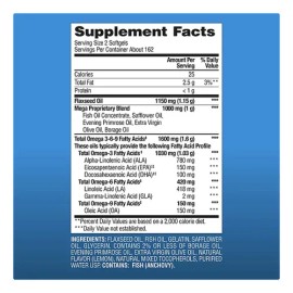 Omega 3-6-9 Salud Cardiovascular (325) Cápsulas Americano