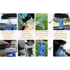 Mirortag Silver by JL Safety- Handicap Parking Placard Holder, Magnetically
