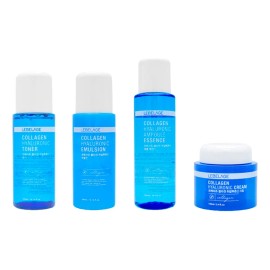 Tratamiento Facial Coreano/ Colágeno & Ácido Hialurónico_4pz