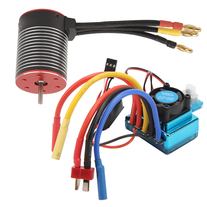 RC Brushless Motor ESC Set Professional Waterproof High Torsion 3650