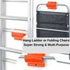 ALWORG Ladder Holders - Set of 4 Garage Hooks -