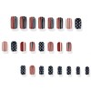 4th of July Press on Nails Medium Square Fake Nails