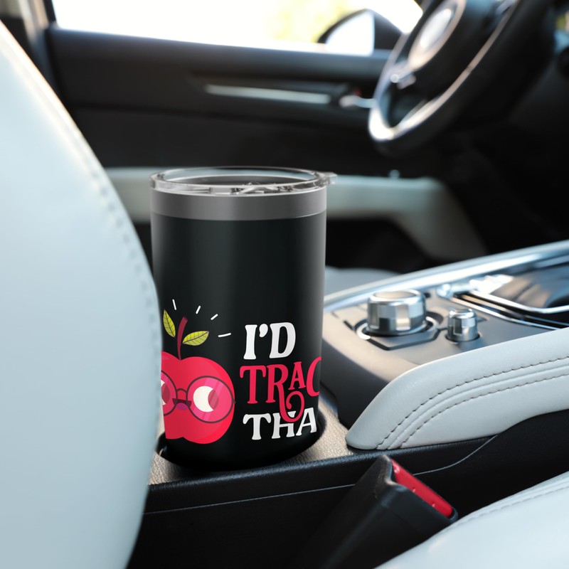 Attendance Clerk I'd Track That Attendance Clerk Design Stainless Steel