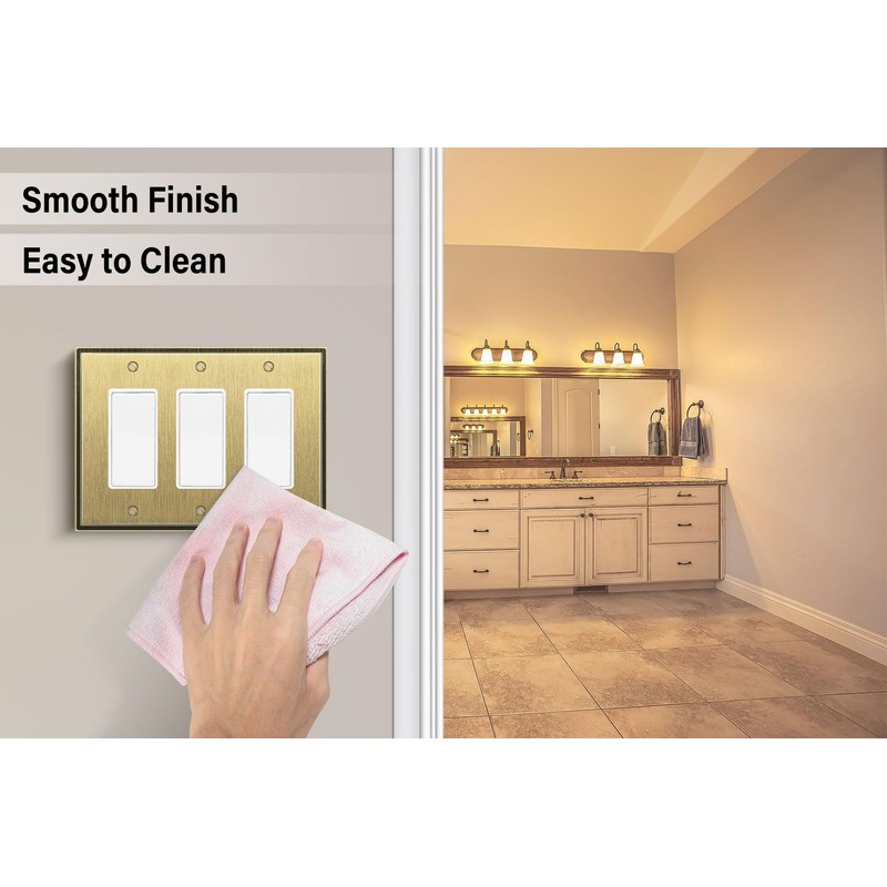 Henne Bery Soft Modern Decorative Wall Plate Switch Plate Outlet
