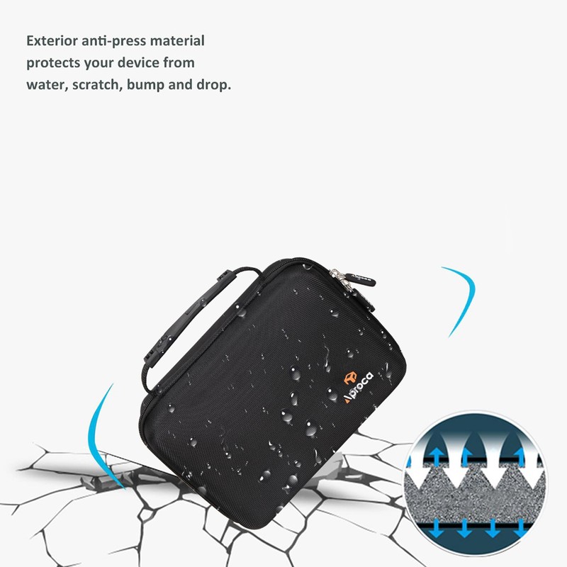Aproca - Funda protectora rígida para almacenamiento de viaje, para