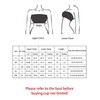 Geyoga Pack of 3 Bandeau Bras Strapless Bralette Bras Unpadded