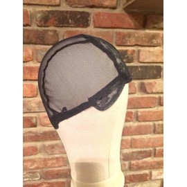 DilussoTrends Black Extra Small Breathable Mesh Wig Cap