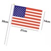 American Flag Mini Small US USA Handheld Stick Flags 5.5x8.3